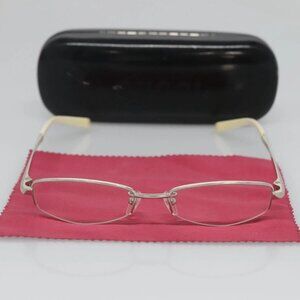 GUCCI Glasses plastic White Auth